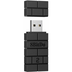Bluetooth adapter 8BitDo USB Wireless Adapter 2 - Black - Nintendo Switch / PC