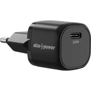 Töltő adapter AlzaPower A120 Fast Charge 20W fekete