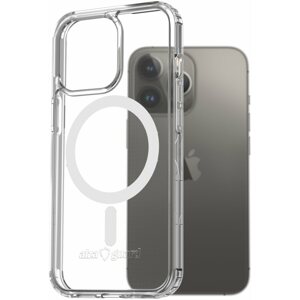 Telefon tok AlzaGuard Magnetic Crystal Clear Case az iPhone 13 Pro készülékhez