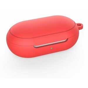Fülhallgató tok AlzaGuard Premium Silicone Case Samsung Galaxy Buds / Buds+ számára piros