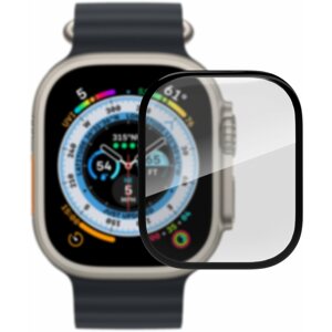 Üvegfólia AlzaGuard FullCover Glass Protector Apple Watch Ultra 2.5D üvegfólia