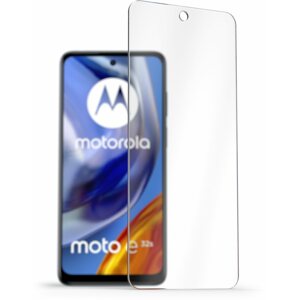 Üvegfólia AlzaGuard Case Friendly Glass Protector Motorola Moto E32 / E32s 2.5D üvegfólia
