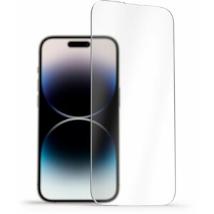 Üvegfólia AlzaGuard Case Friendly Glass Protector iPhone 14 Pro 2.5D üvegfólia