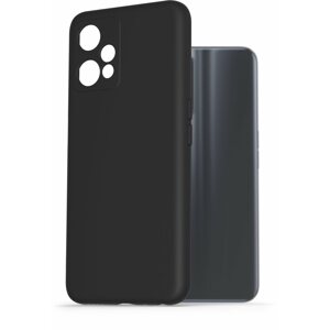 Telefon tok AlzaGuard Premium Liquid Silicone Case a Realme 9 Pro/9 5G készülékhez - fekete