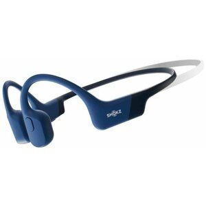Vezeték nélküli fül-/fejhallgató Shokz OpenRun Mini csontvezetéses Bluetooth fejhallgató, kék