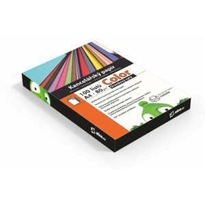 Irodai papír Alza Color A4 telített narancssárga 80g 100 lap