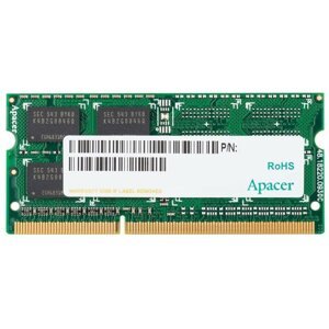 RAM memória Apacer SO-DIMM 4GB DDR3 1600MHz CL11