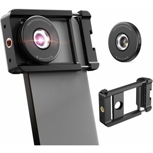 Telefon objektív Apexel 100X Mobile phone holder Microscope Lens with LED Light & CPL filter