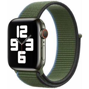 Szíj Eternico Airy Apple Watch 42mm / 44mm / 45mm - Ebony Green