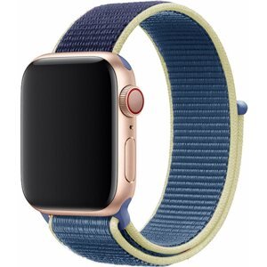 Szíj Eternico Airy Apple Watch 38mm / 40mm / 41mm - Aura Blue and Gold edge