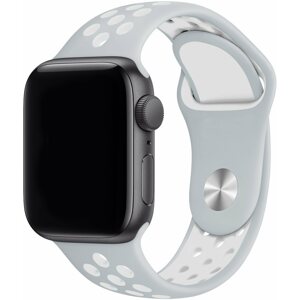 Szíj Eternico Sporty Apple Watch 38mm / 40mm / 41mm - Cloud White and Gray