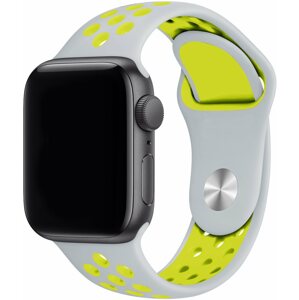 Szíj Eternico Sporty Apple Watch 42mm / 44mm / 45mm - Mustard Yellow and White