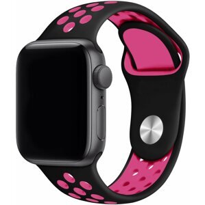 Szíj Eternico Sporty Apple Watch 42mm / 44mm / 45mm - Vibrant Pink and Black