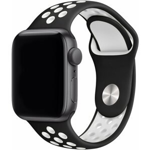 Szíj Eternico Sporty Apple Watch 38mm / 40mm / 41mm - Pure White and Black