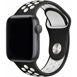 Szíj Eternico Sporty Apple Watch 42mm / 44mm / 45mm - Pure White and Black