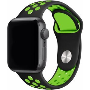 Szíj Eternico Sporty Apple Watch 42mm / 44mm / 45mm - Vibrant Green and Black