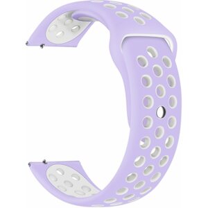 Szíj Eternico Sporty Universal Quick Release 20mm - Pure White and Purple