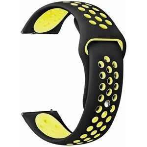Szíj Eternico Sporty Universal Quick Release 22 mm - Vibrant Yellow and Black