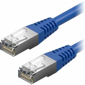 Hálózati kábel AlzaPower Patch CAT5E FTP 0,5m, kék