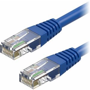Hálózati kábel AlzaPower Patch CAT6 UTP 5m, kék