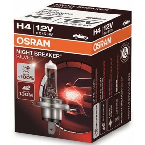 Autóizzó OSRAM H4 Night Breaker SILVER +100%