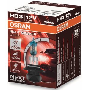 Autóizzó OSRAM HB3 Night Breaker Laser Next Generation +150%