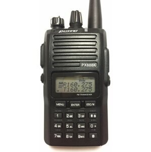 Rádióállomás Puxing rádió PX-888K kétsávos rádió