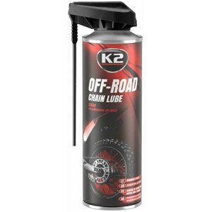 Kenőanyag K2 OFF-ROAD CHAIN LUBE 500 ml - motorkerékpár lánckenő