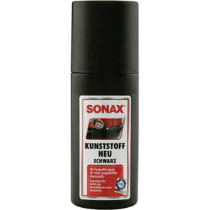 Műanyag felújító SONAX színfrissítő fekete műanyaghoz, 100 ml