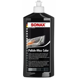 Polírozó folyadék SONAX Polír & Wax COLOR fekete, 500ml