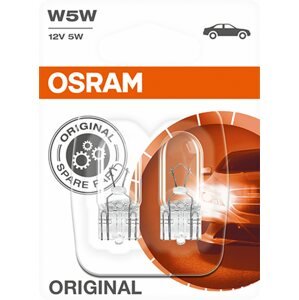 Autóizzó Osram Original W5W, 12 V, 5 W, W2.1x9.5d, 2 db