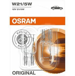 Autóizzó Osram Original W21/5 W, 12 V, 21/5 W, W3x16q, 2 db