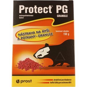 Jed na hlodavce Protect® PG - 150 g granule krabička