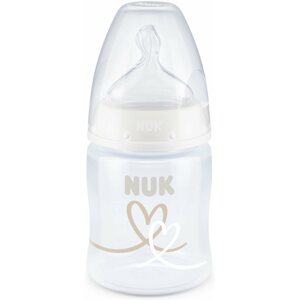 Cumisüveg NUK FC+ cumisüveg hőmérséklet-szabályozóval 150 ml fehér