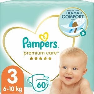 Eldobható pelenka PAMPERS Premium Care 3-as méret (60 db)