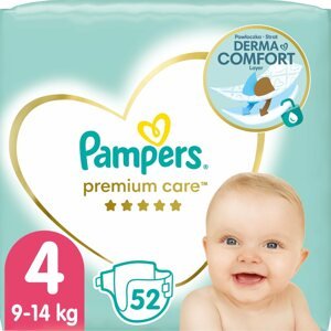 Eldobható pelenka PAMPERS Premium Care 4-es méret (52 db)