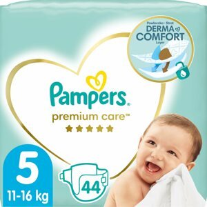 Eldobható pelenka PAMPERS Premium Care 5-ös méret (44 db)