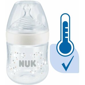 Cumisüveg NUK Nature Sense Cumisüveg hőmérsékletjelzővel 150 ml fehér