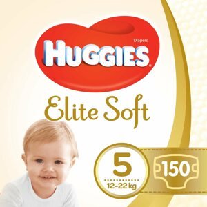 Eldobható pelenka HUGGIES Elite Soft 5-ös méret (150 db)