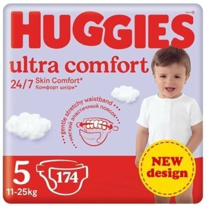 Eldobható pelenka HUGGIES Ultra Comfort Mega 5-ös méret (174 db)