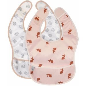 Előke Lässig Lightweight Bib Little Forest Rabbit, 2 db