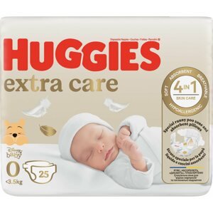 Eldobható pelenka HUGGIES Extra Care 0 (25 db)