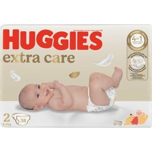 Eldobható pelenka HUGGIES Extra Care 2 (58 db)