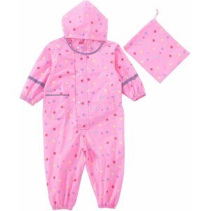 Esőkabát Gold Baby Gyerek esőoverál, rózsaszín, XL, 110-120 cm