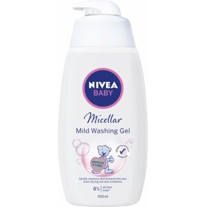 Gyerek tusfürdő NIVEA Baby Micellar Mild Washing Gel, 500 ml