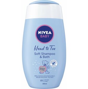 Gyerek habfürdő Nivea Baby Soft Shampoo & Bath 200 ml