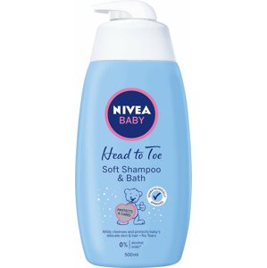Gyerek habfürdő Nivea Baby sampon és tusfürdő 500 ml