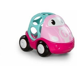 Játék autó Oball Lily játék versenyautó, rózsaszín, 18m+