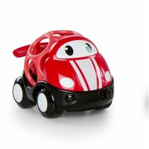 Játék autó Oball Jack játék versenyautó, piros, 18m+