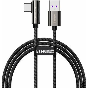 Adatkábel Baseus Elbow Fast Charging Data Cable USB to Type-C 66W 2m Black